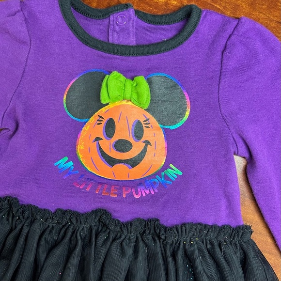 Ghost Onesie | Halloween Onesie with Polka Dot Sleeves NWT Size: 6m BONUS PIECE - Picture 10 of 10